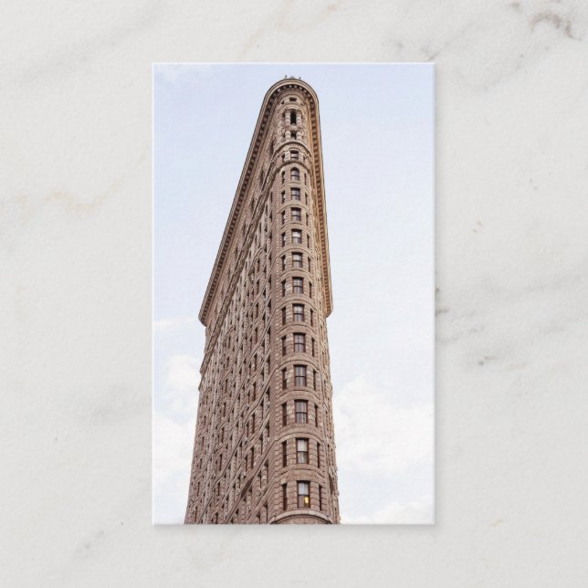 Flatiron building  business card (Front)
