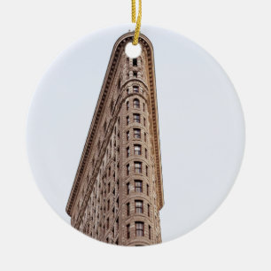 Flatiron building ceramic ornament