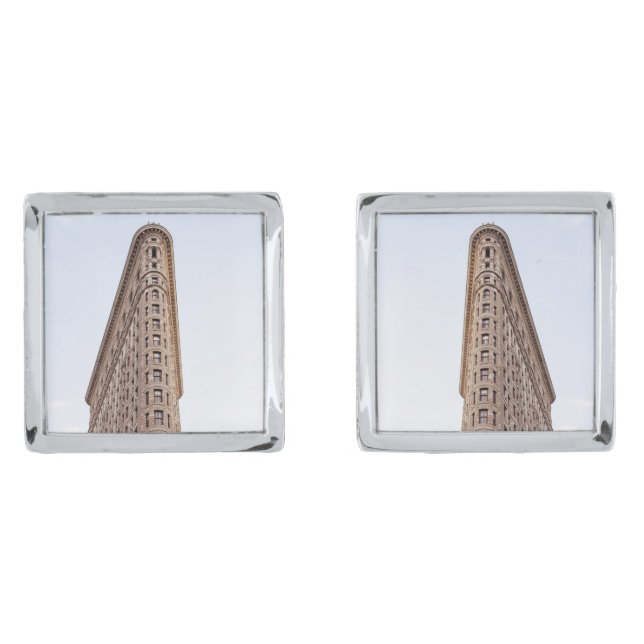 Flatiron building  cufflinks (Front)
