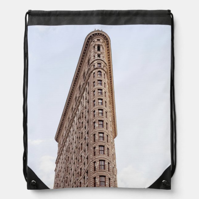 Flatiron building  drawstring bag (Front)