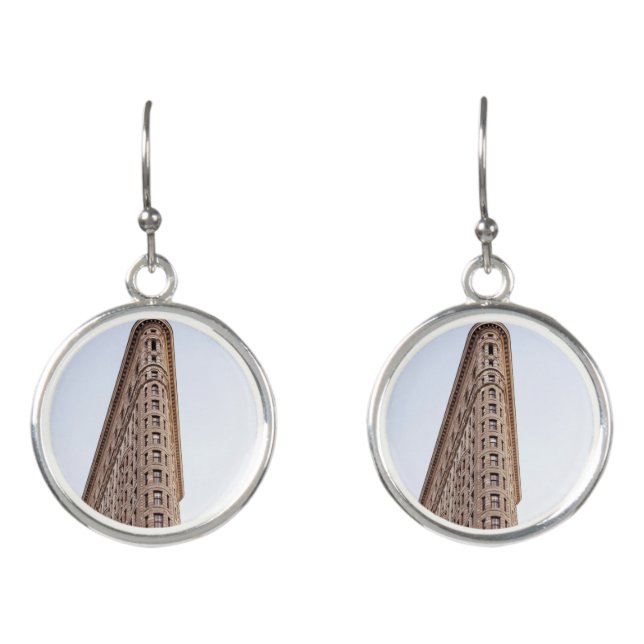 Flatiron building  earrings (Front)