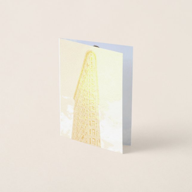 Flatiron building  foil card (Front)