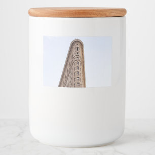 Flatiron building food label