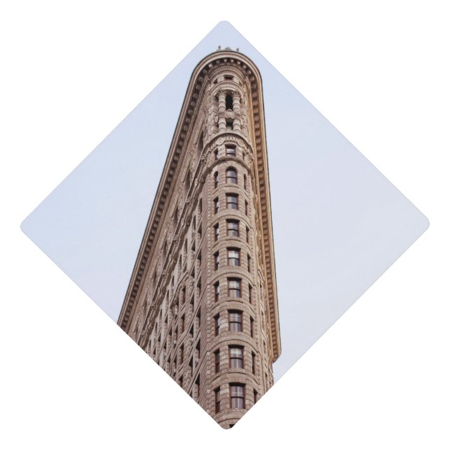 Flatiron building  graduation cap topper (Front)
