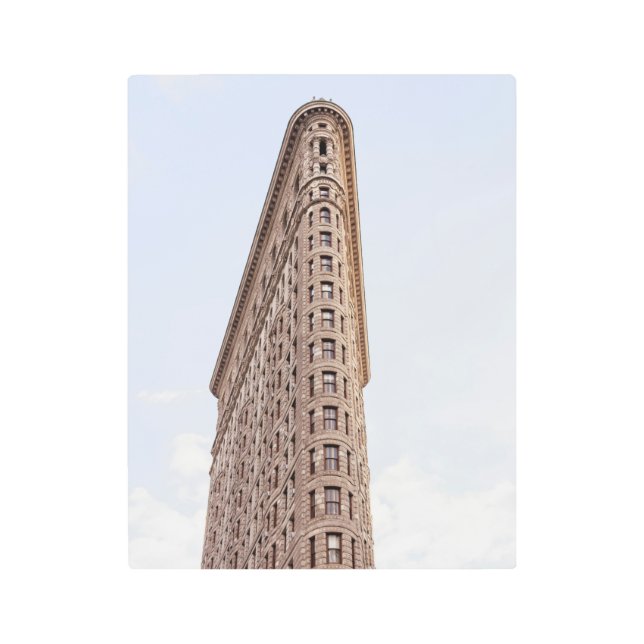 Flatiron building  metal print (Front)