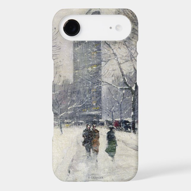FLATIRON BUILDING NEW YORK CITY Case-Mate iPhone CASE (Back)
