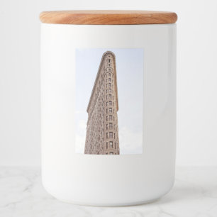 Flatiron Building New York City Food Label