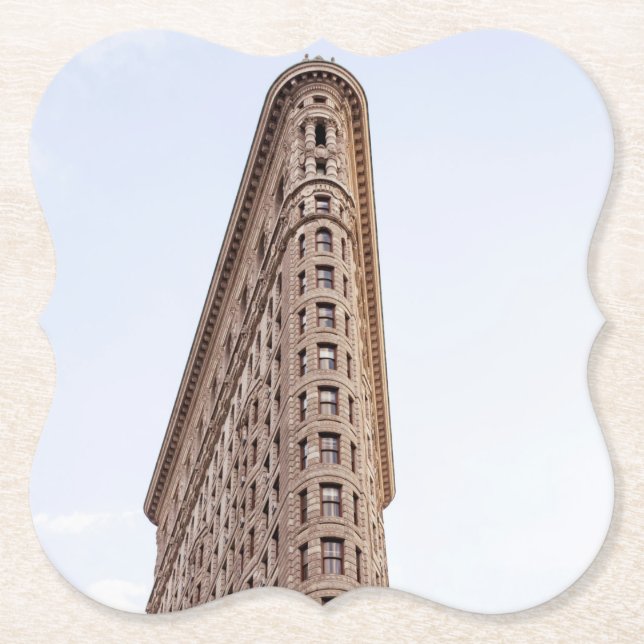 Flatiron Building New York City Paper Coaster (Front)