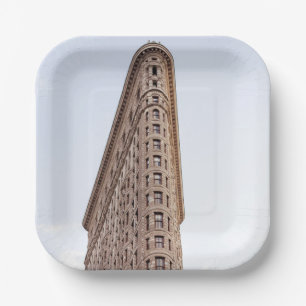 Flatiron Building New York City Paper Plates