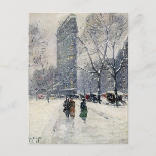 FLATIRON BUILDING NEW YORK CITY POSTCARD