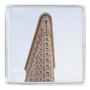 Flatiron Building New York City Silver Finish Lapel Pin