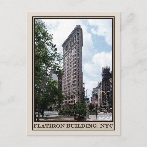 Flatiron Building NYC Postcard