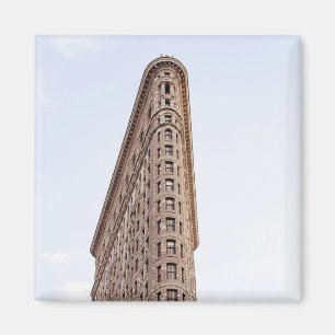 Flatiron building postcard magnet
