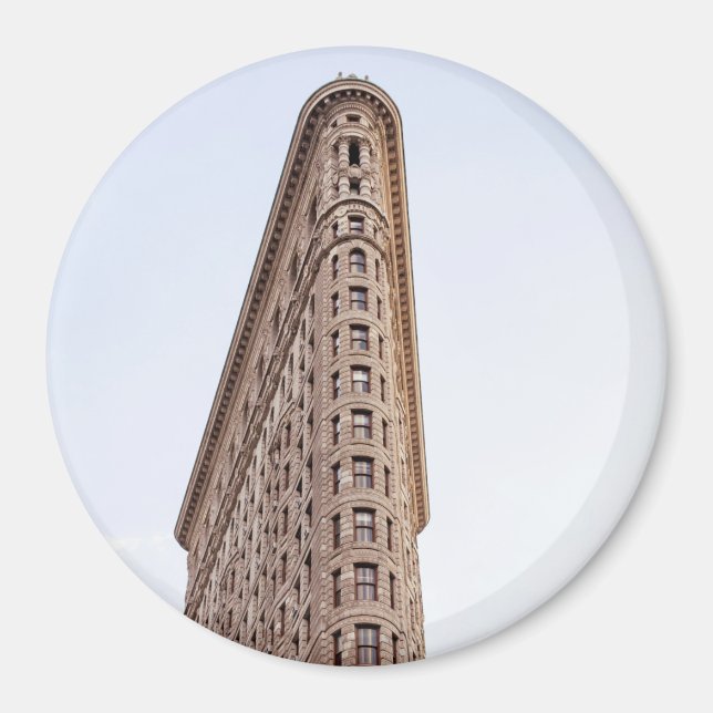 Flatiron building postcard magnet (Front)