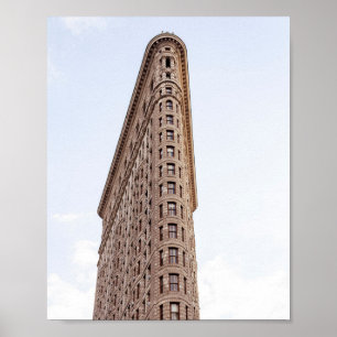 Flatiron building postcard poster