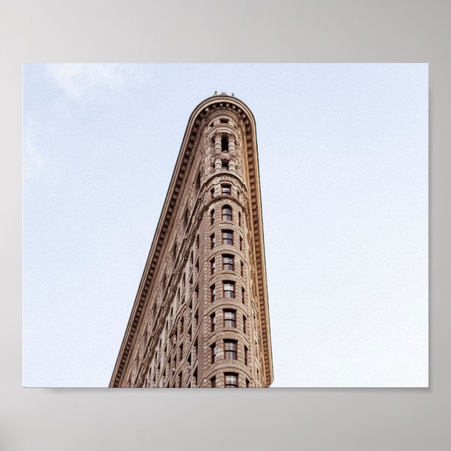 Flatiron building postcard poster (Front)