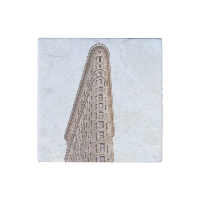 Flatiron building  stone magnet (Front)