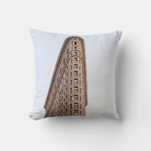 Flatiron Building Throw Pillow