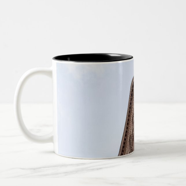 Flatiron Building Two-Tone Coffee Mug (Left)