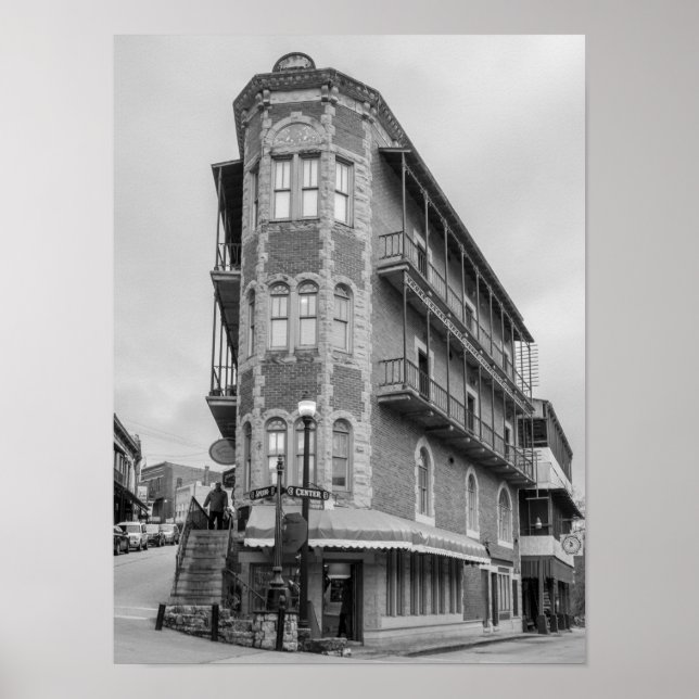 Flatiron Flats Eureka Grayscale Poster (Front)