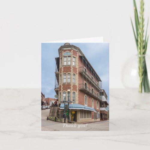 Flatiron Flats Eureka Thank You Card