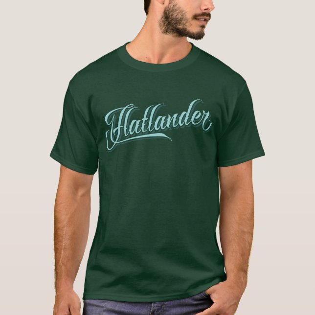 Flatlander Tee Shirt, Midwest, Illinois, Michigan (Front)