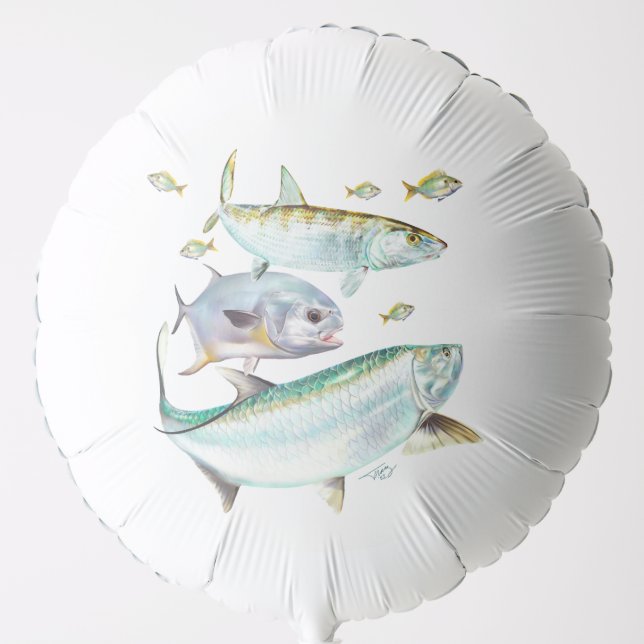 Flats Fishing Slam Balloon (Front)