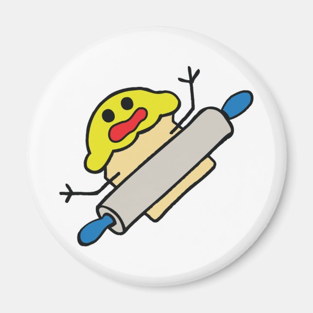 Flattened Muffin - Magnet (Front)