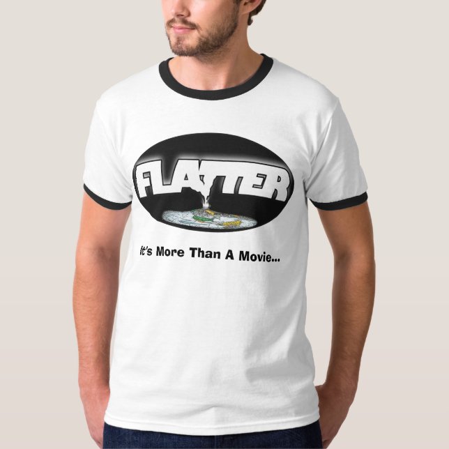 "FLATTER" Official T-Shirt (Front)