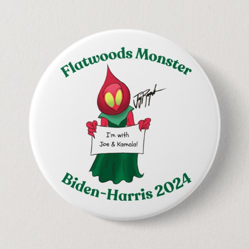 Flatwoods Monster Biden_Harris Pin