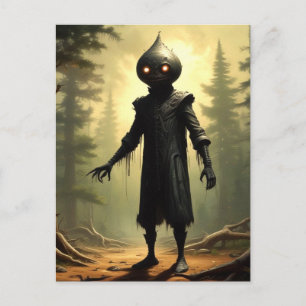 Flatwoods Monster Cryptid Postcard