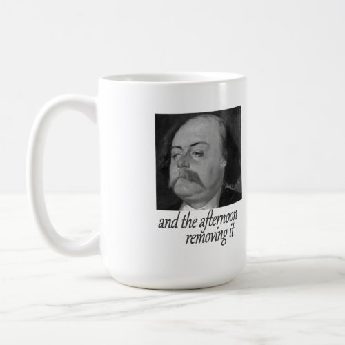 Flaubert Comma In Comma Out Coffee Mug