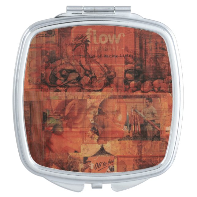 FlauRed — Compact Mirror (Front)