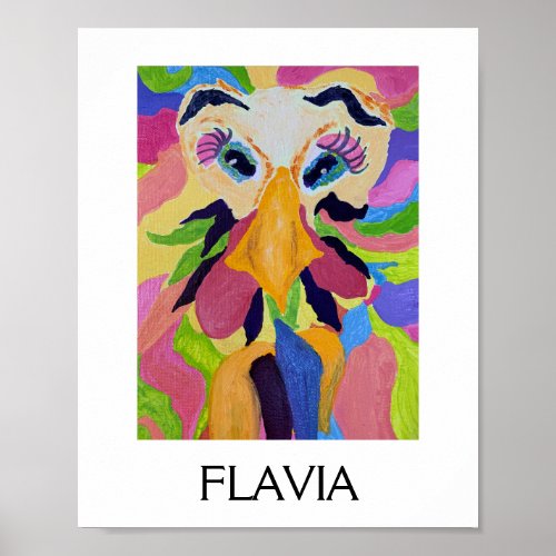 Flavia Poster 8 x10 Poster