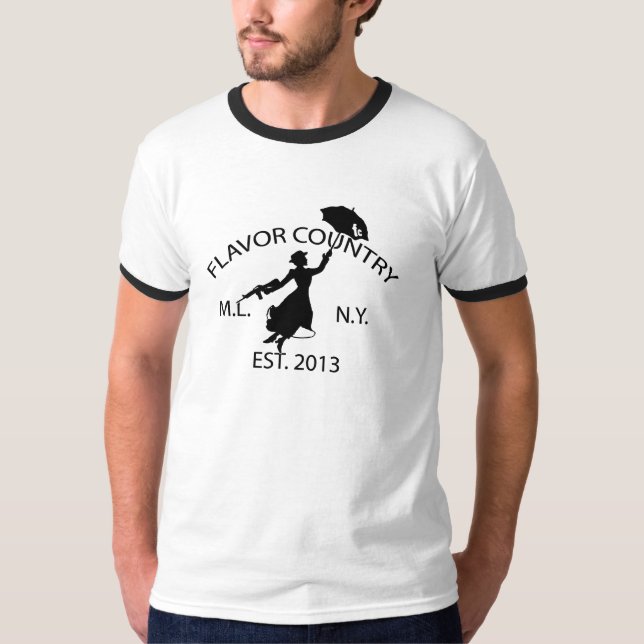 Flavor Country Brand Retro Tshirt (Front)
