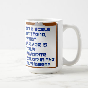 Flavor of the Alphabet Mug