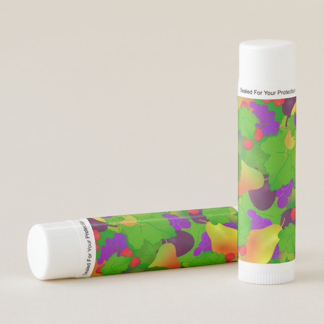 Flavored Lip Balm - Colorful Fruit (Front)
