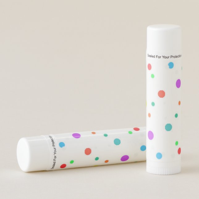 Flavored Lip Balm - Lots o' Spots (Front)