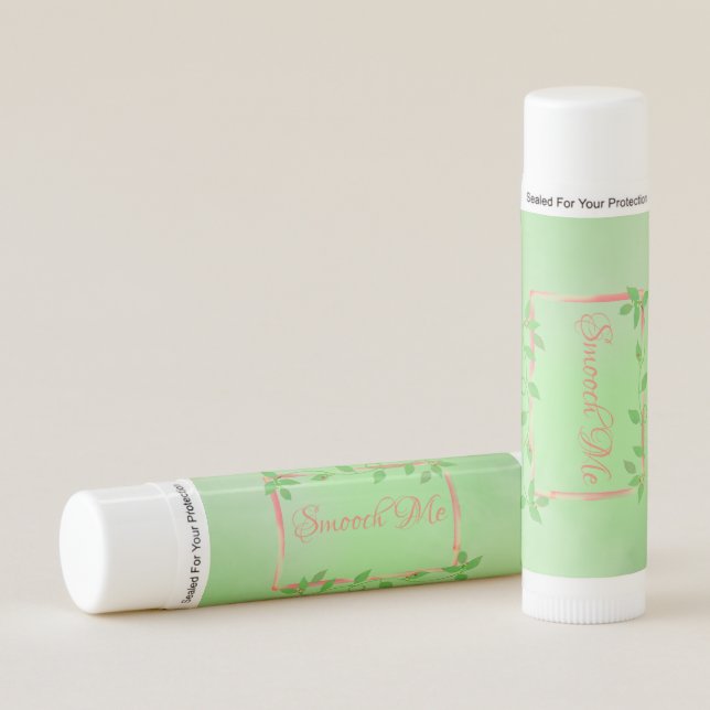 Flavored Lip Balm - Smooch Me! (Front)