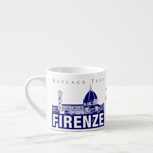 Flavors of Florence, Italy Espresso Cup (Left)