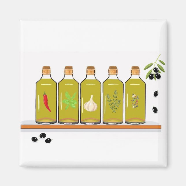 Flavoured Oil Magnet (Front)