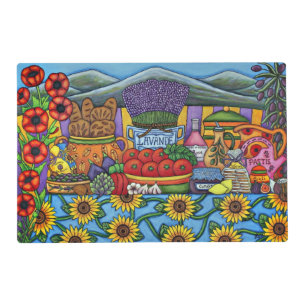 Flavours of Provence Laminated Placement Placemat