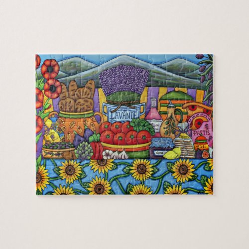 Flavours of Provence Puzzle by Lisa Lorenz