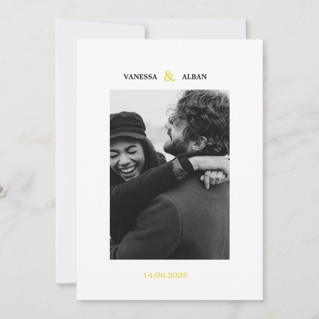"Flavus" Part Invitation (Front)