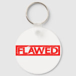 Flawed Stamp Keychain