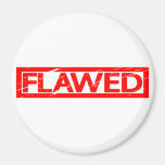 Flawed Stamp Magnet