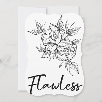 Flawless - Bridgerton Themed Invitation