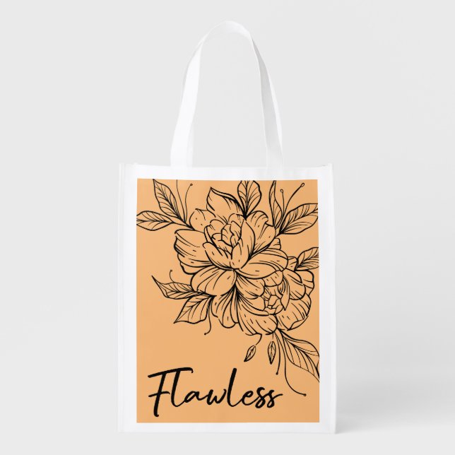 Flawless - Bridgerton Themed Shopping Bag (Front)