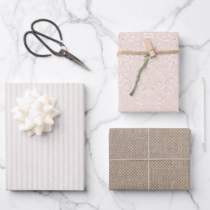 Flawless Coordinated and Luxury Opulent Love Wrapping Paper Sheets