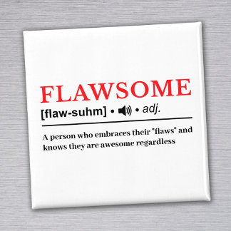 Flawsome - Customizable Dictionary Definition Magnet